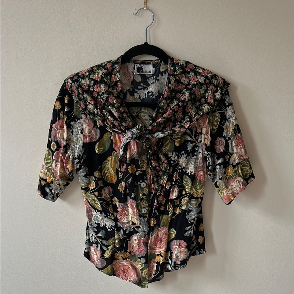 Floral Women's Top - Vintage